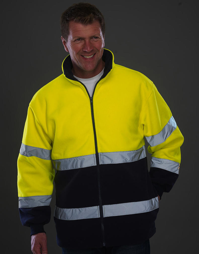 Fluo 2-Tone Fleece Jacket