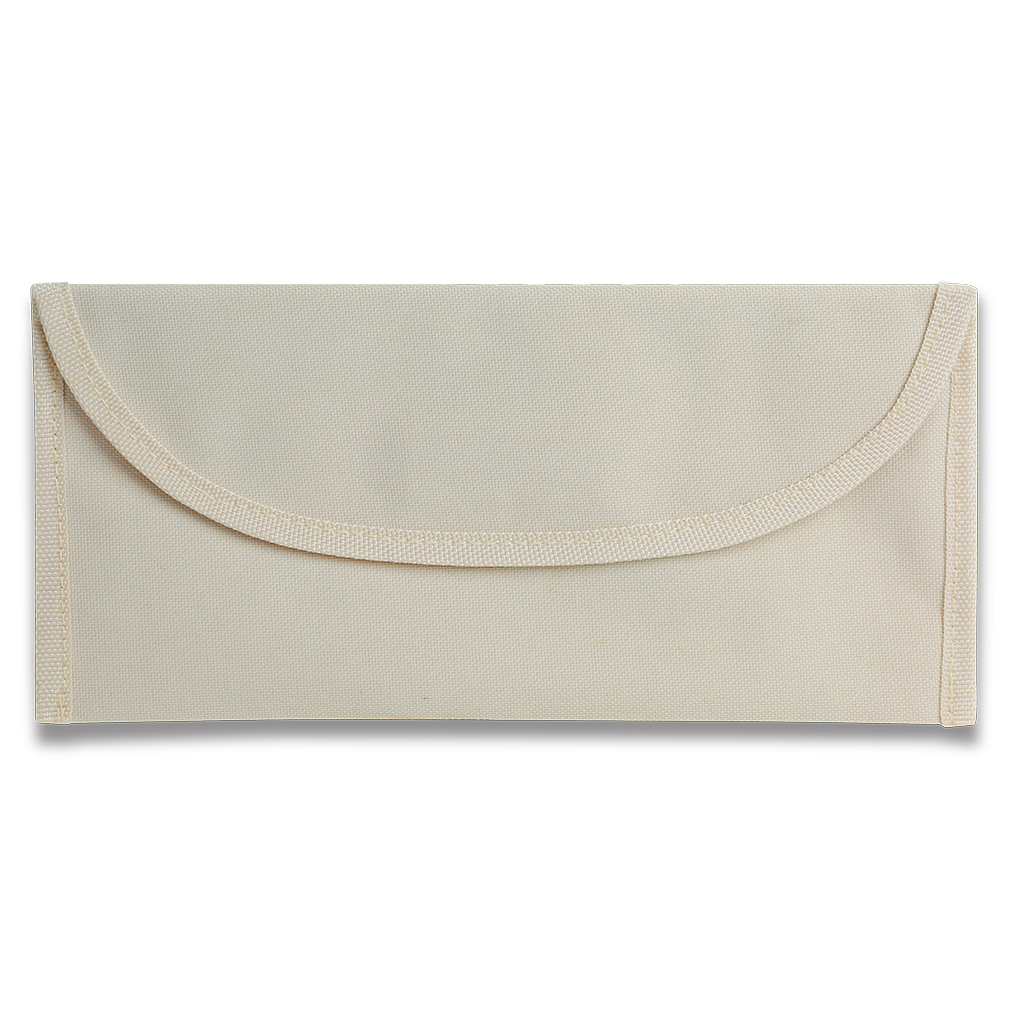 MELANGE DOCUMENT HOLDER POLYESTER AND PVC