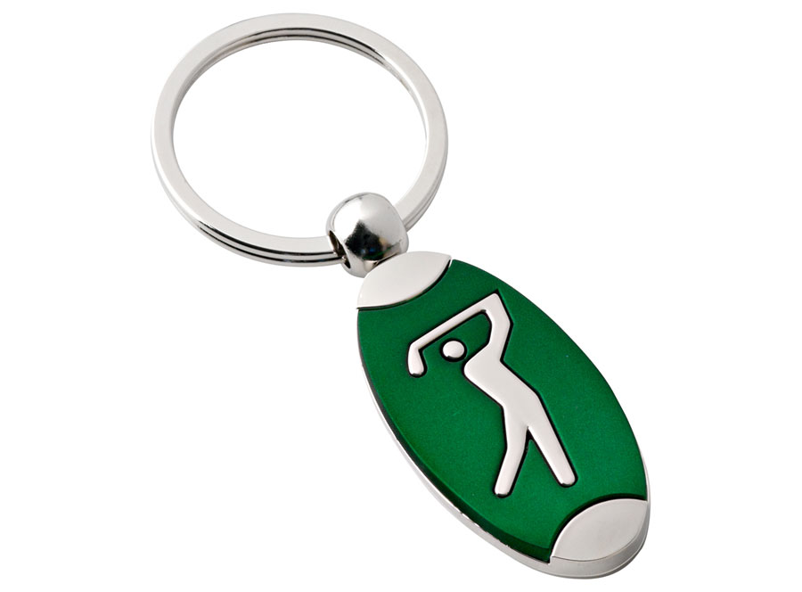 KEYCHAIN GOLF GREEN