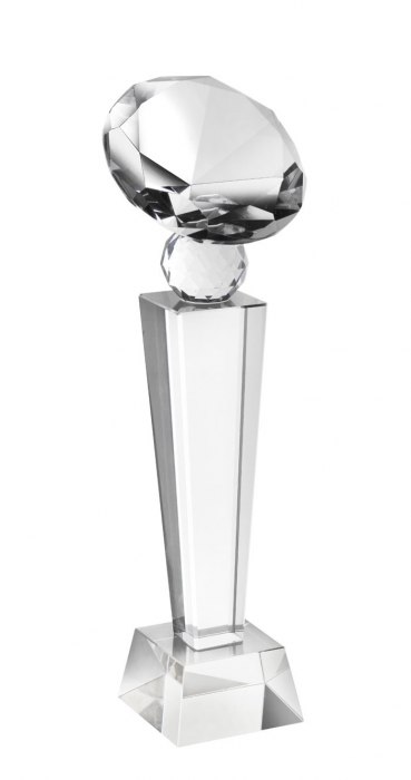 CRYSTAL TROPHY DUBAI H=310 mm