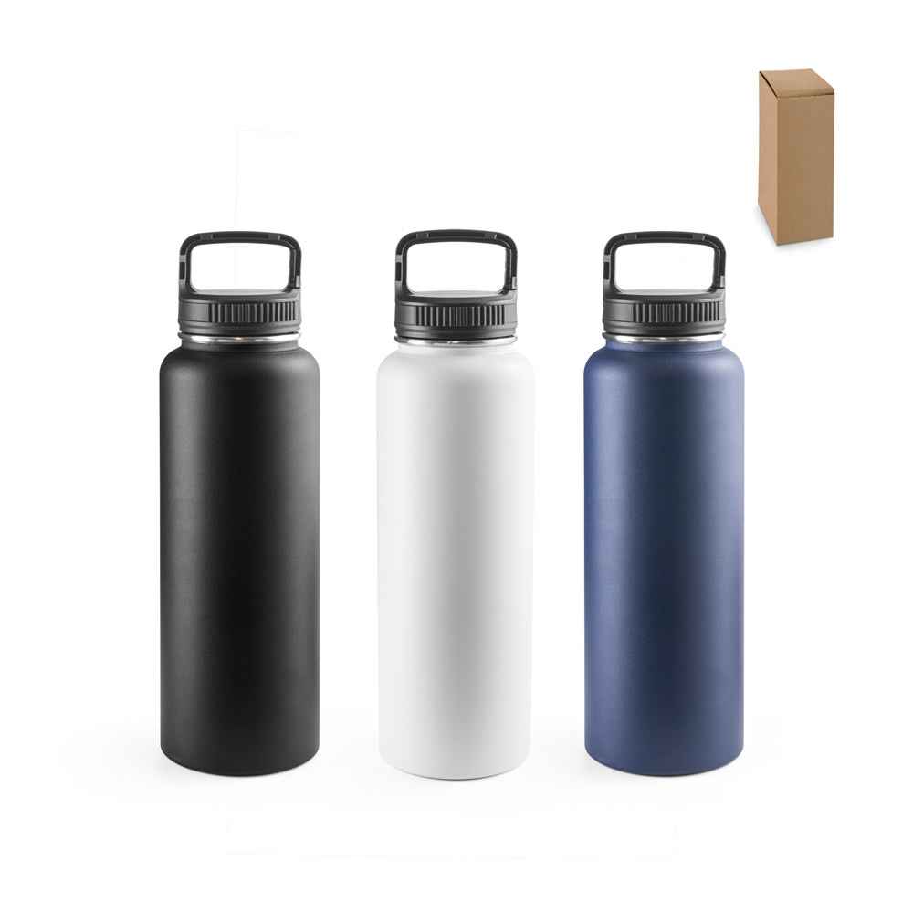 SINNER. 90% recycled stainless steel bottle with a large capacity of up to 1200 mL