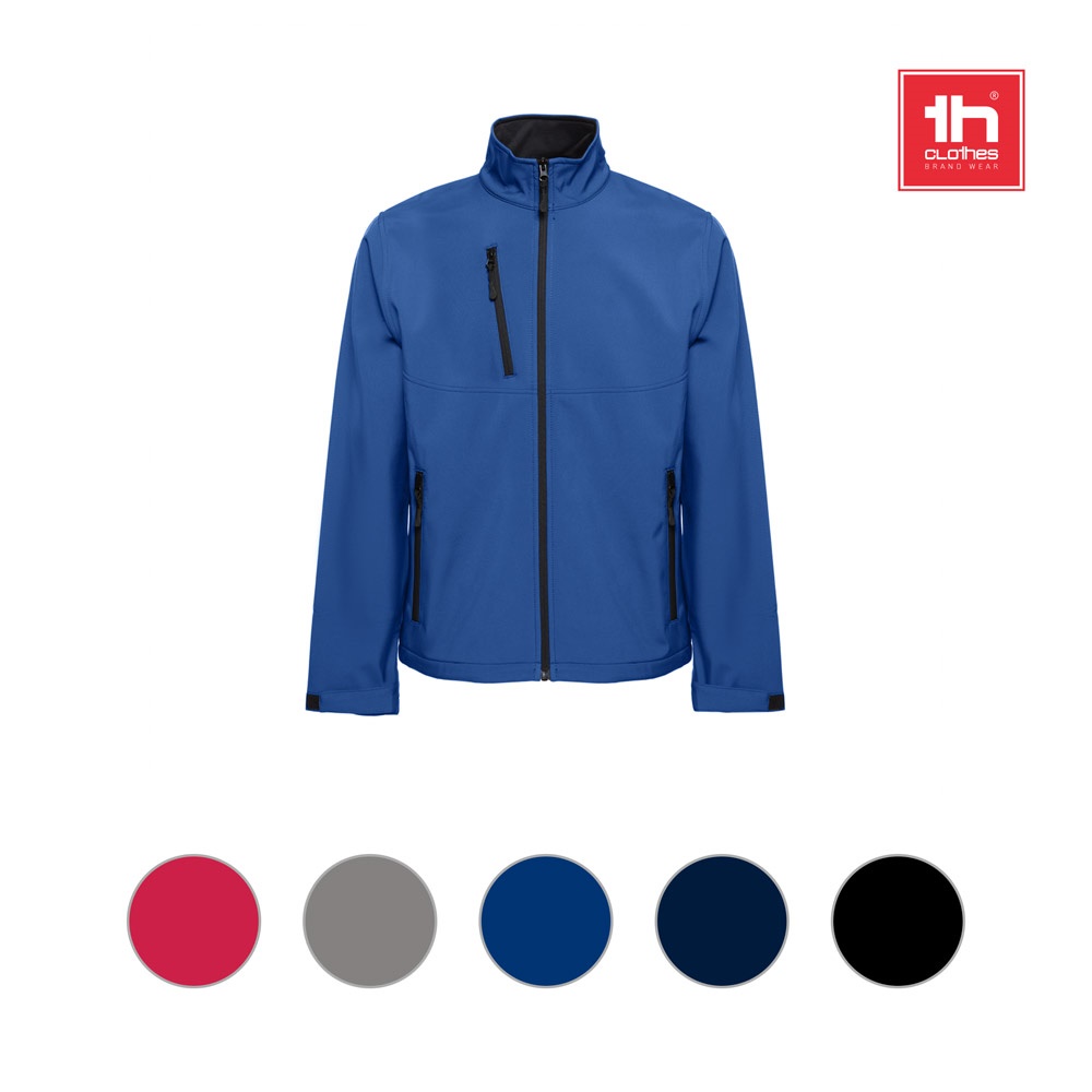 THC EANES. Softshell jacket (unisex) in polyester and elastane