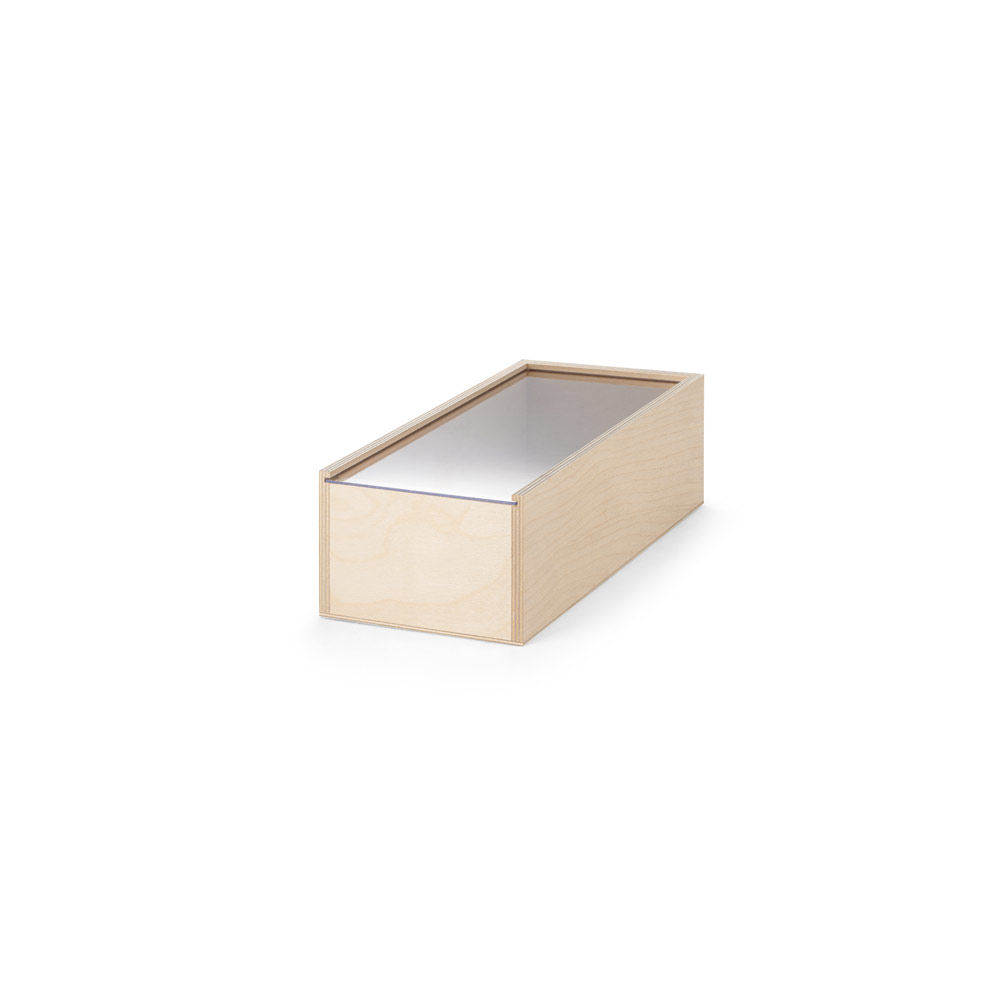 BOXIE CLEAR M. Wood box M