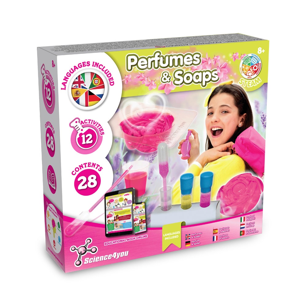 Perfume & Soap Factory Kit I. Educational game for children