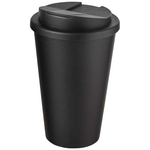 Americano® Eco 350 ml recycled tumbler with spill-proof lid