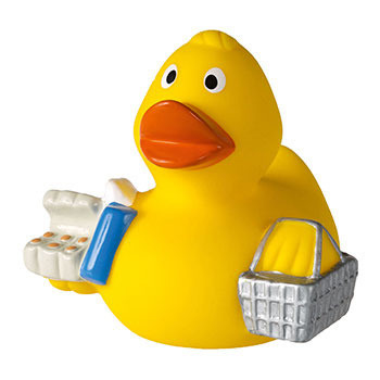 Squeaky duck, supermarket