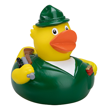 Squeaky duck, huntsman