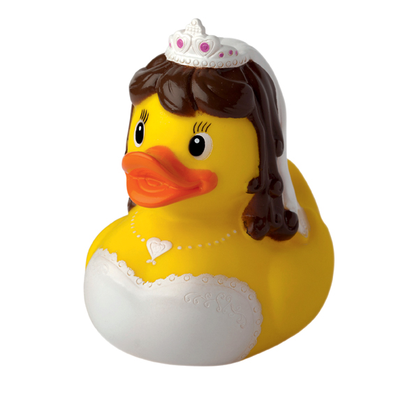 Squeaky duck, bride