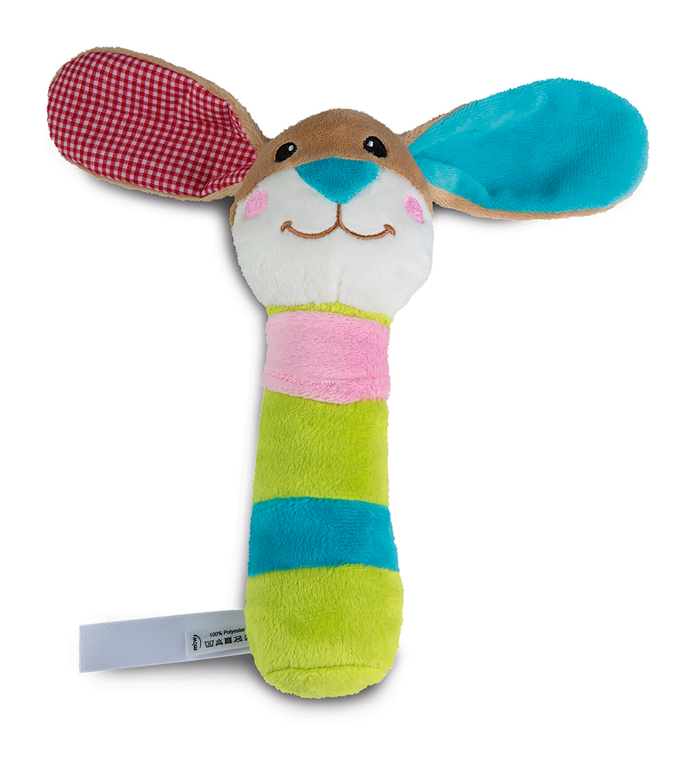 Grab toy rabbit, with rattle