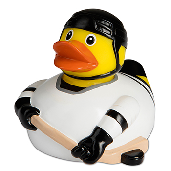 Squeaky duck, ice hockey