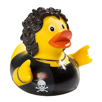 Squeaky duck, heavy metal