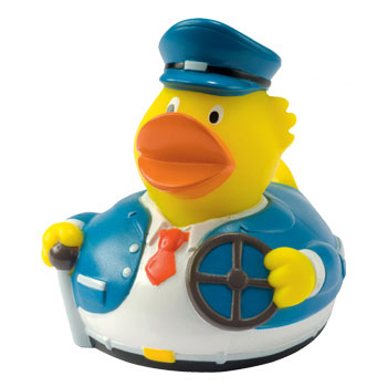 squeaky duck, bus driver