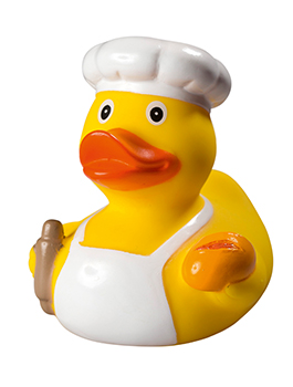 Squeaky duck, baker