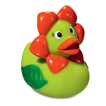 Squeaky duck, flower