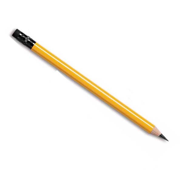 PENCIL YELLOW d=10 length 190 mm