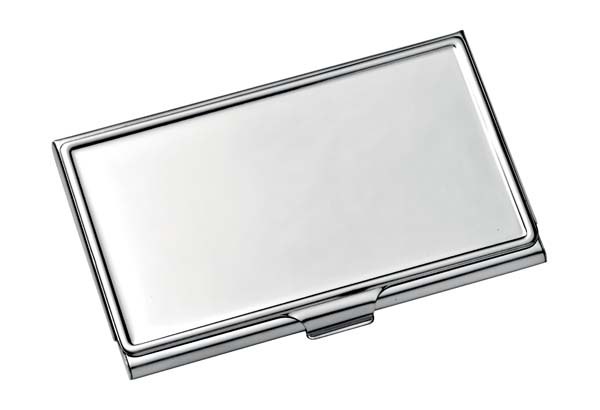 BUSINESS CARD HOLDER W/CAVITY - 59x93 mm