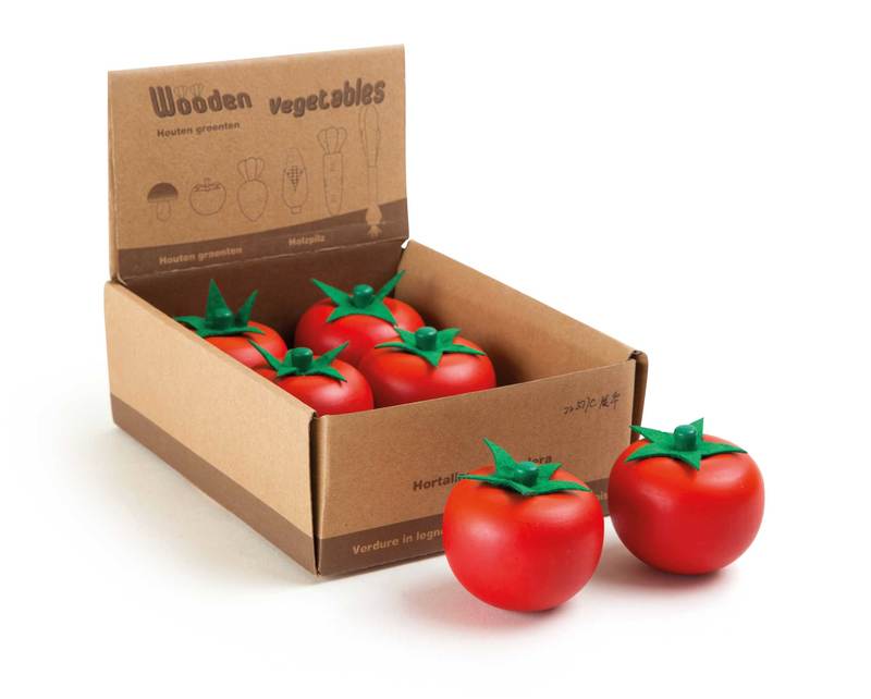 Wooden Tomato Display