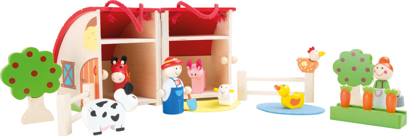 Wooden Farm Play Set