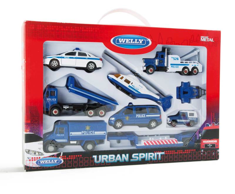 Police Vehicles Play Set