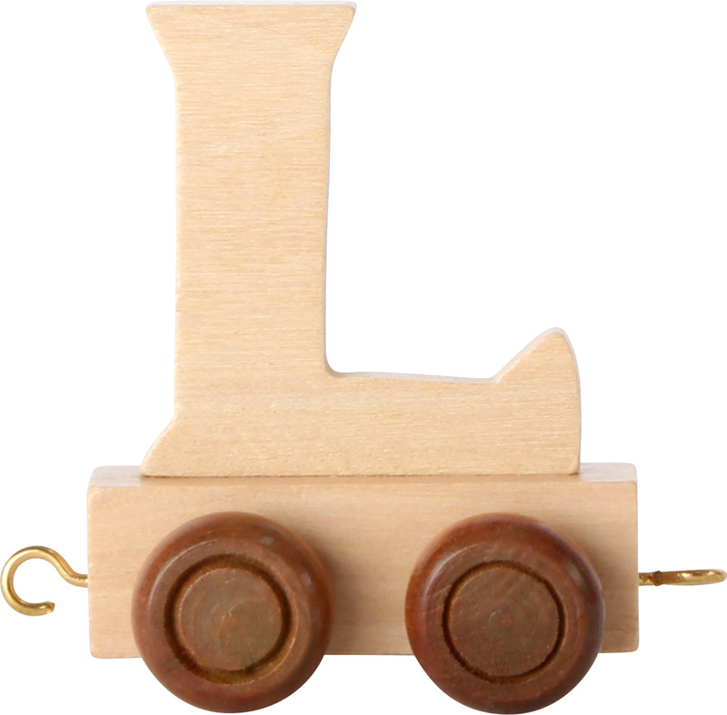 Wooden Letter Train L           