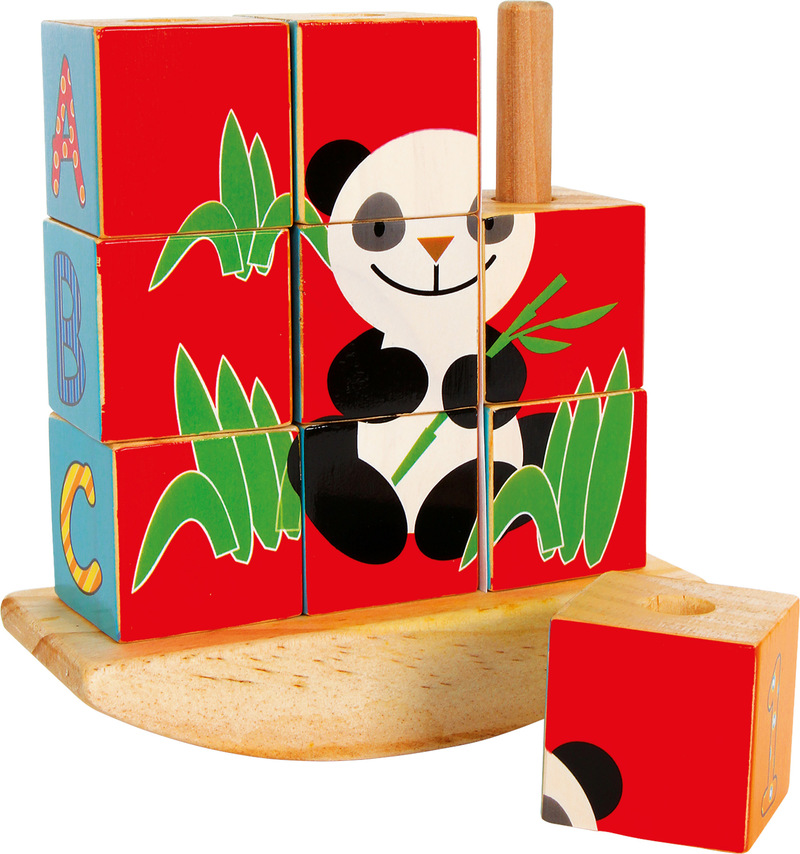 Cube Puzzle Panda