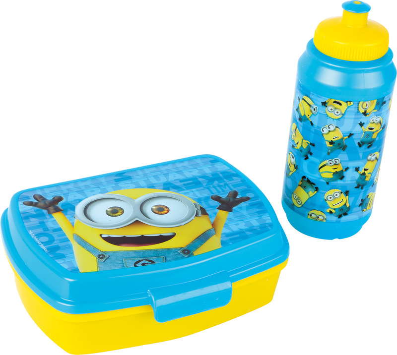 Minions Set Lunchbox and Drinkbottle Bob     