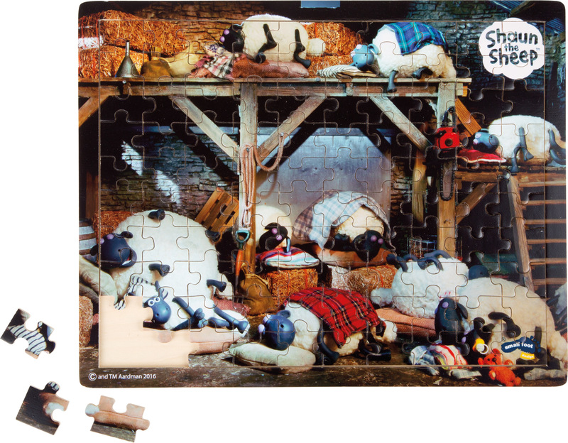 Shaun das Schaf Puzzle Schlafenszeit