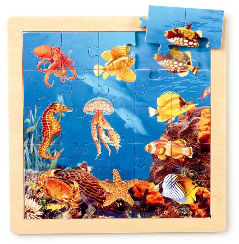 Puzzle Tiere, 4er Set