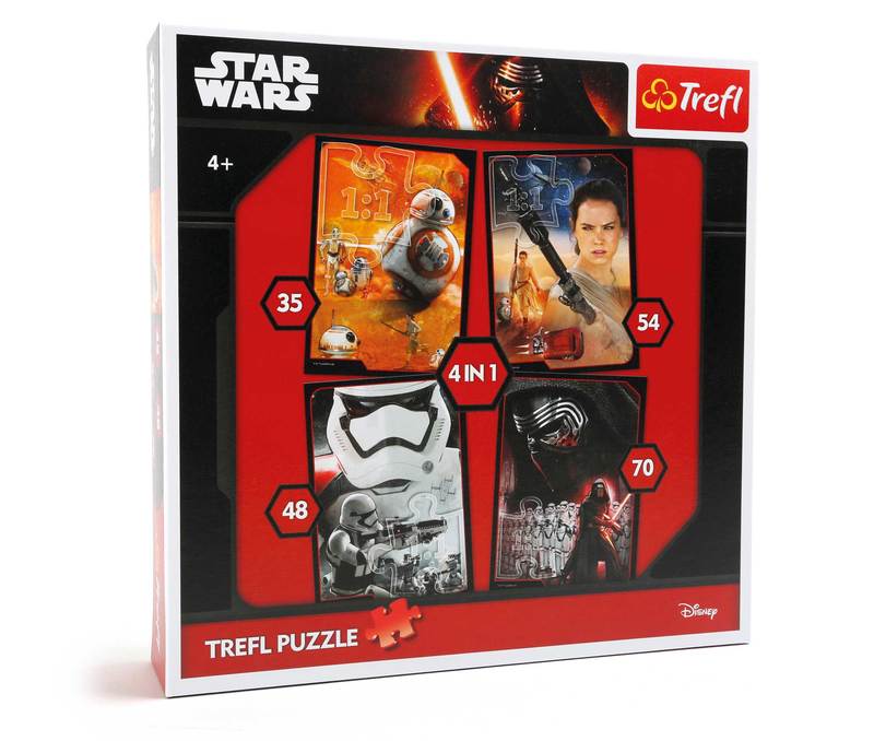 Star Wars Puzzle 4 in 1