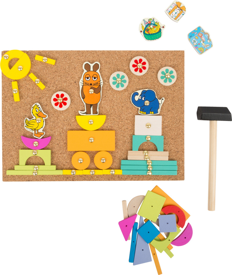 Corkboard Hammer Game 