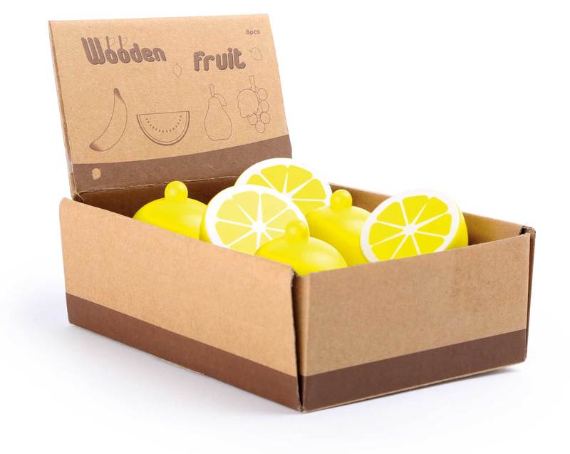 Wooden Lemon Display