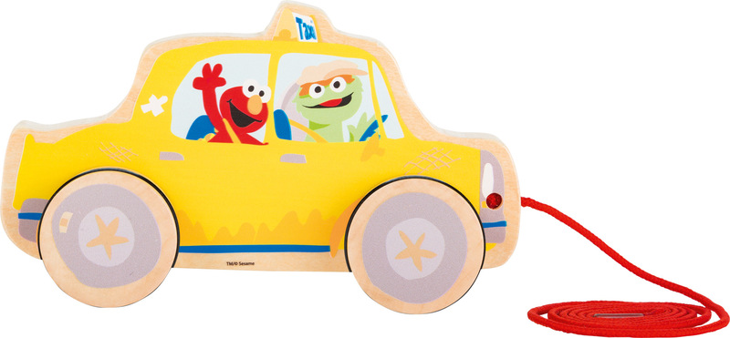 SESAME STREET Pull-Along Taxi