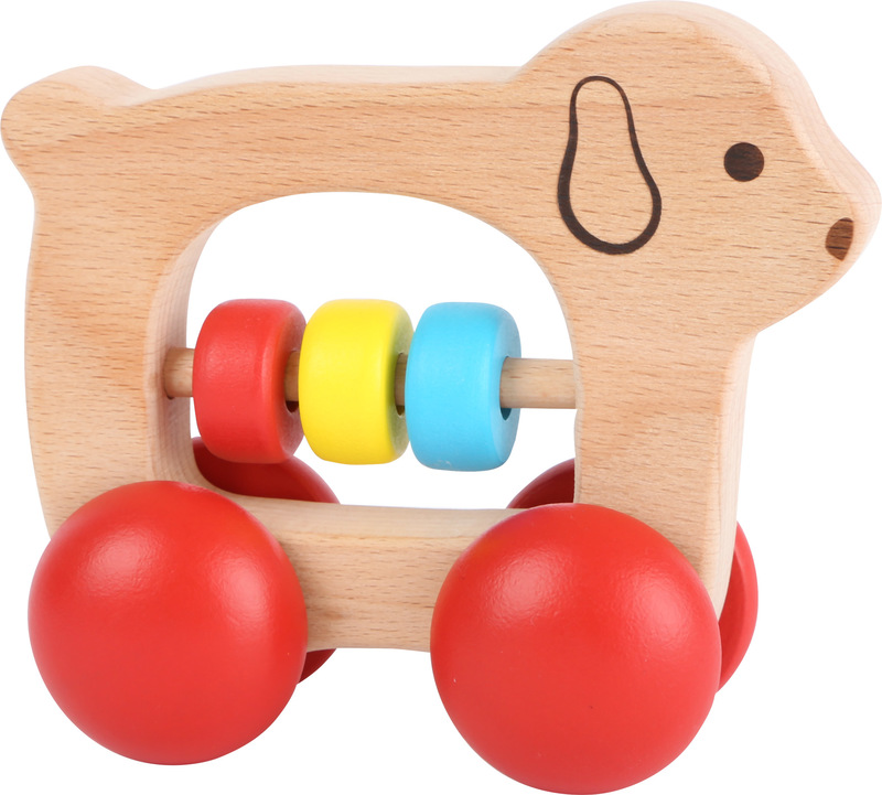 Dog on Wheels Grip Toy  