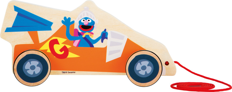 SESAME STREET Pull-Along Racecar