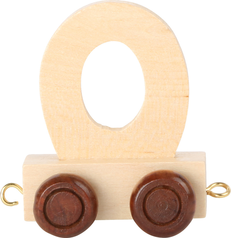 Wooden Letter Train O         