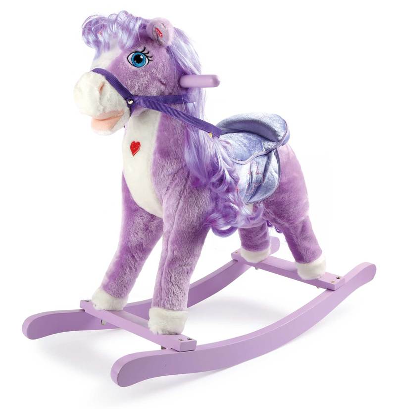 Schaukelpferd Lila Pony