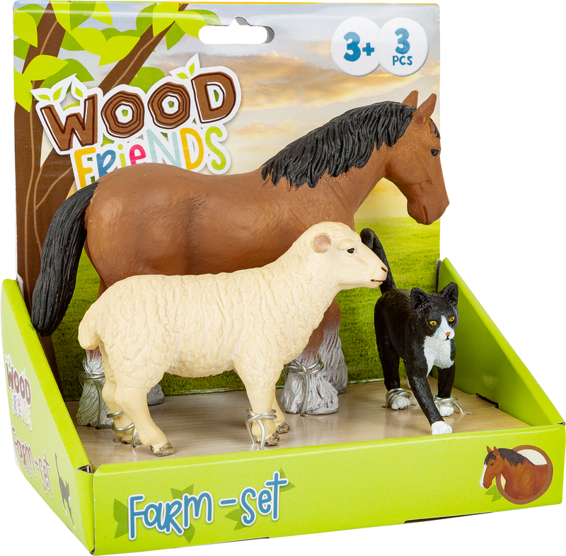 Woodfriends Farm Set