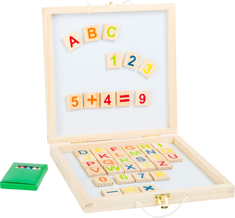 Blackboard Box Magnetic Letters and Numbers