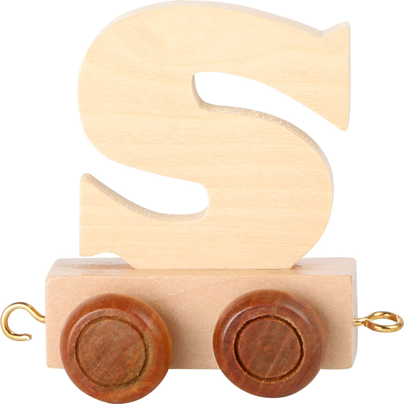 Wooden Letter Train S        