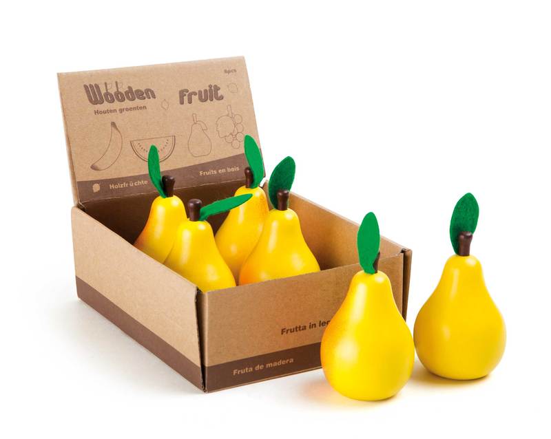 Wooden Pear Display