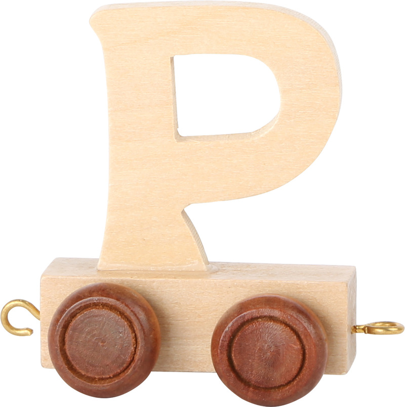 Wooden Letter Train P        