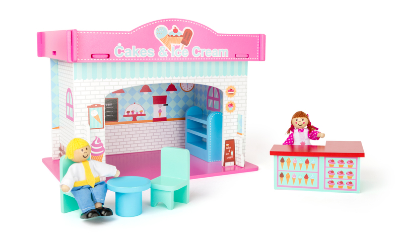 Playhouse Ice Cream Shop with Accessories