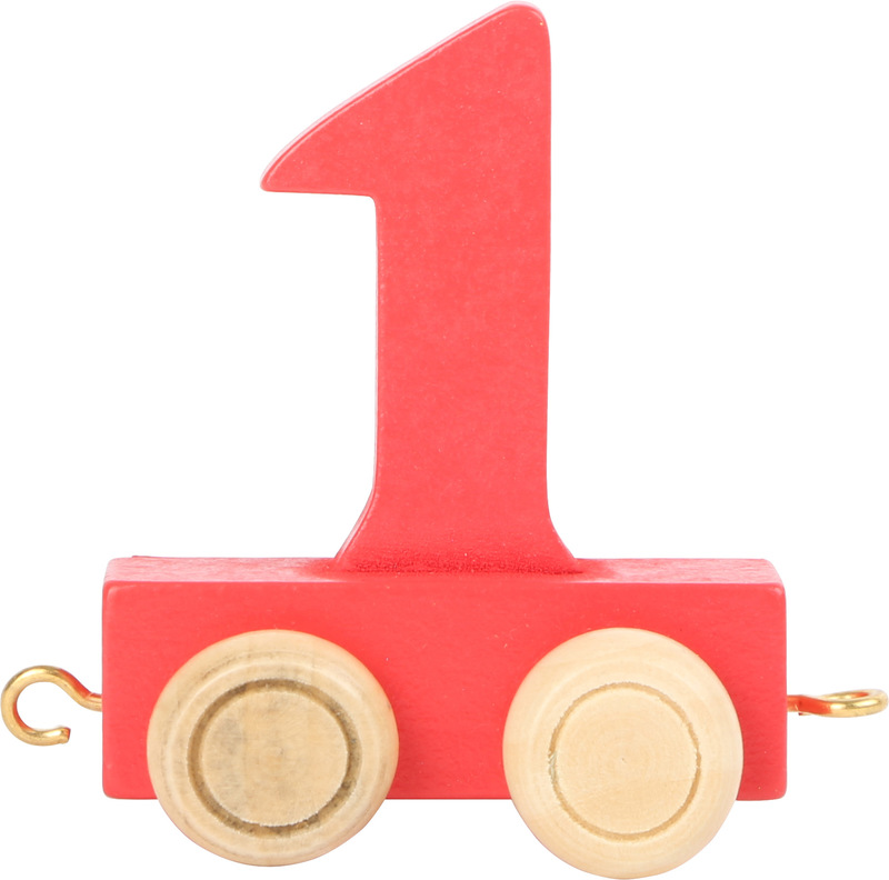 Coloured Numbers Train 1 