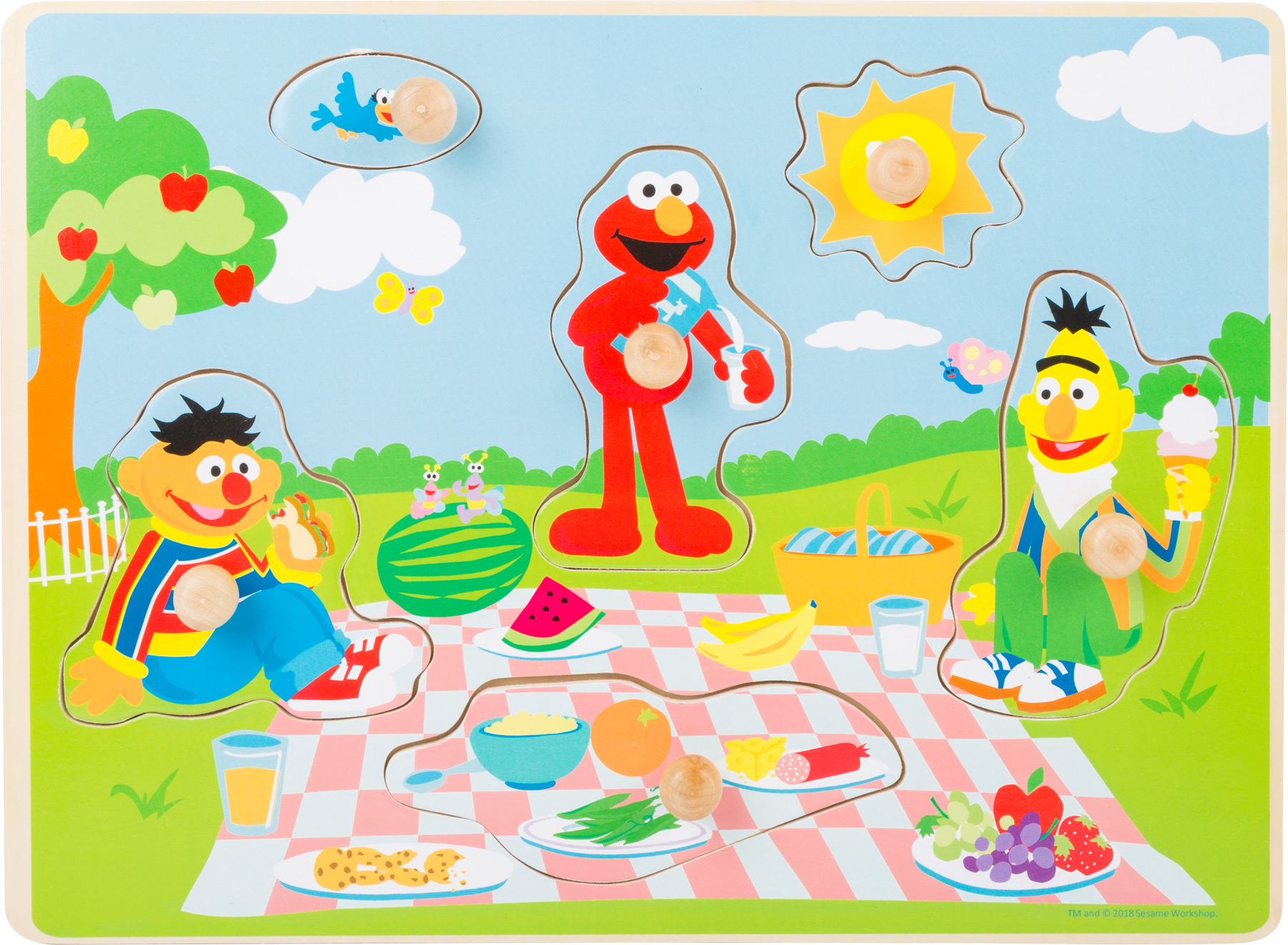 SESAME STREET Picnic Puzzle