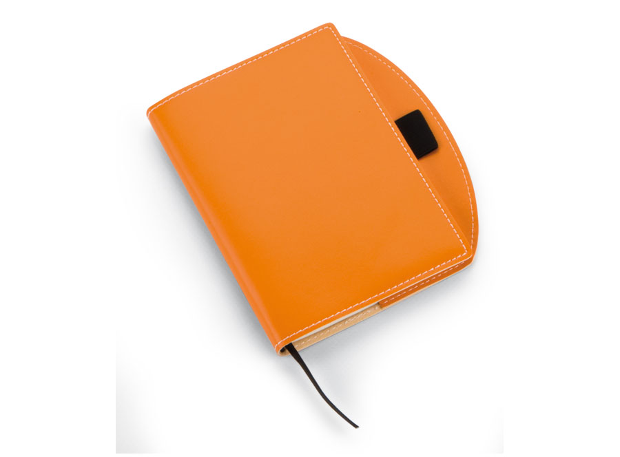 NOTEBOOK SMALL ORANGE - 130x155 mm