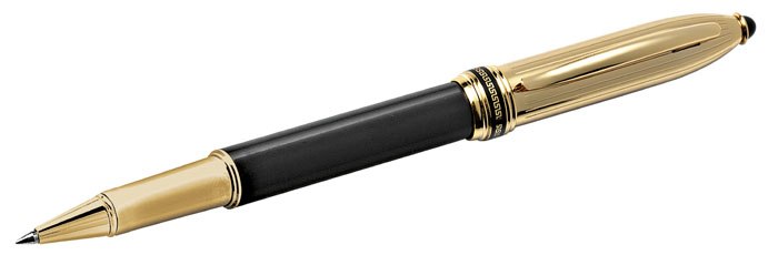 ROLLERBALL PEN BLACK/GILDED