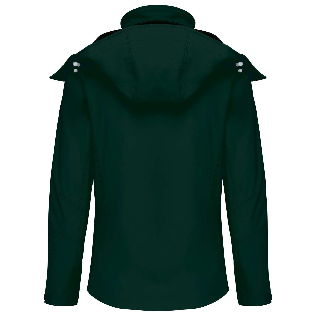 LADIES' DETACHABLE HOODED SOFTSHELL JACKET