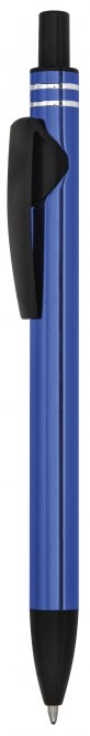 BLUE ALUMINIUM PEN CLIP BLACK