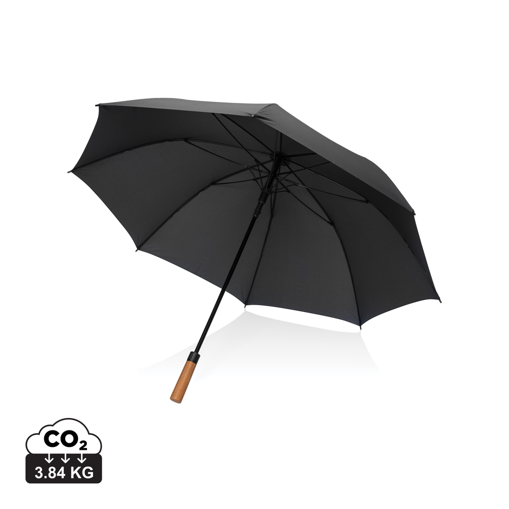 Tony  Aware™ RPET 30 inch acacia auto open umbrella