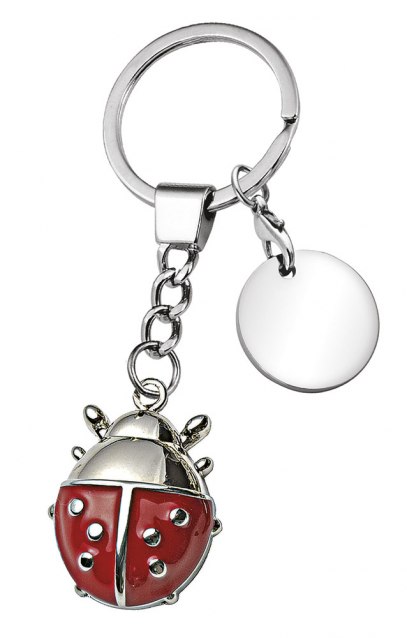 KEY CHAIN LADYBIRD RED - NO BOX